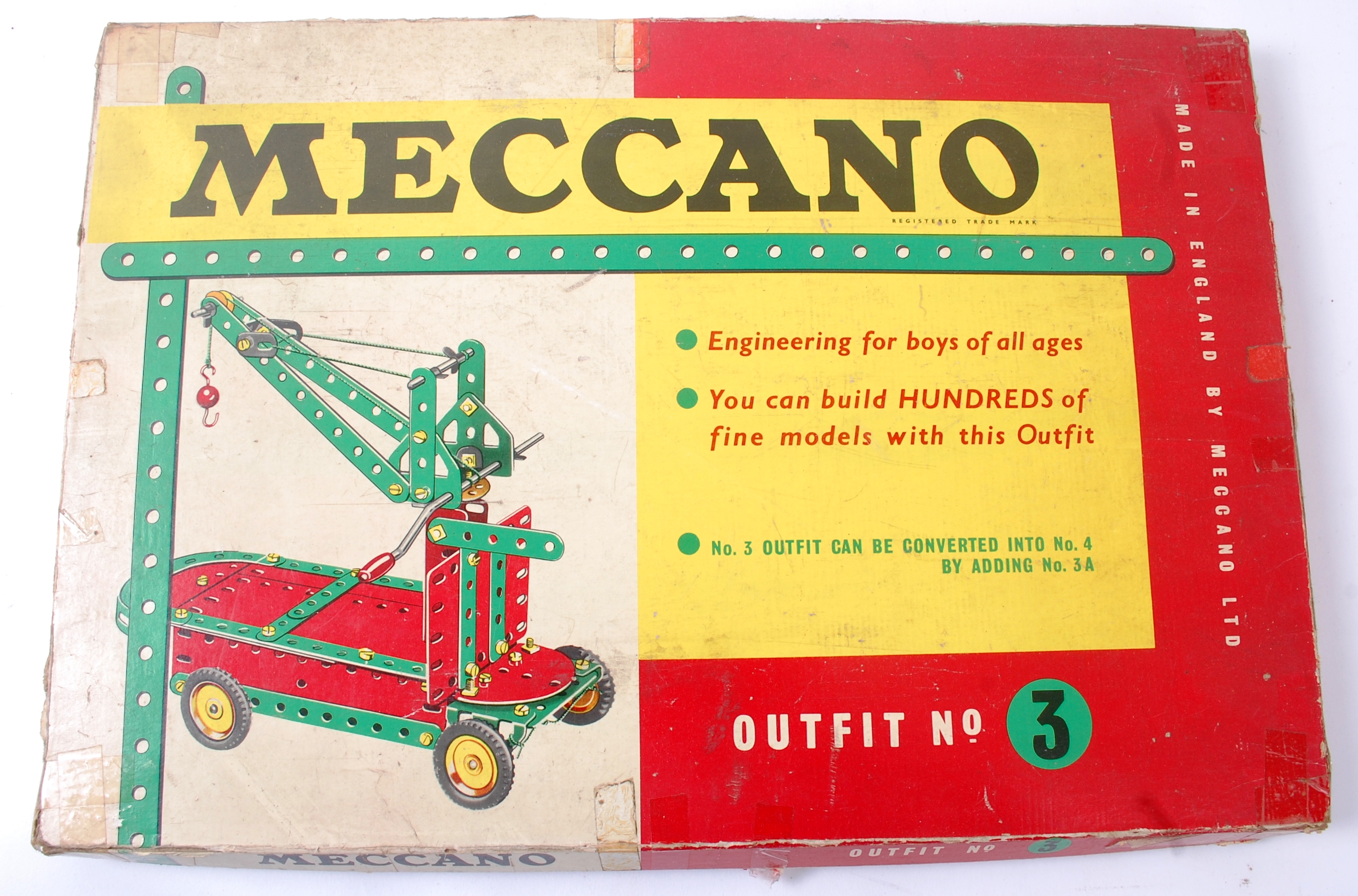 MECCANO; An original vintage Meccano Outfit No.