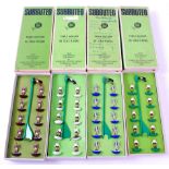 SUBBUTEO; A collection of 4x vintage boxed Subbuteo table soccer teams comprising of: 40,