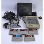 GAMING CONSOLES; Two original vintage computer game consoles;