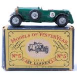 LESNEY MODELS OF YESTERYEAR; An original diecast model Lesney Models Of Yesteryear No.