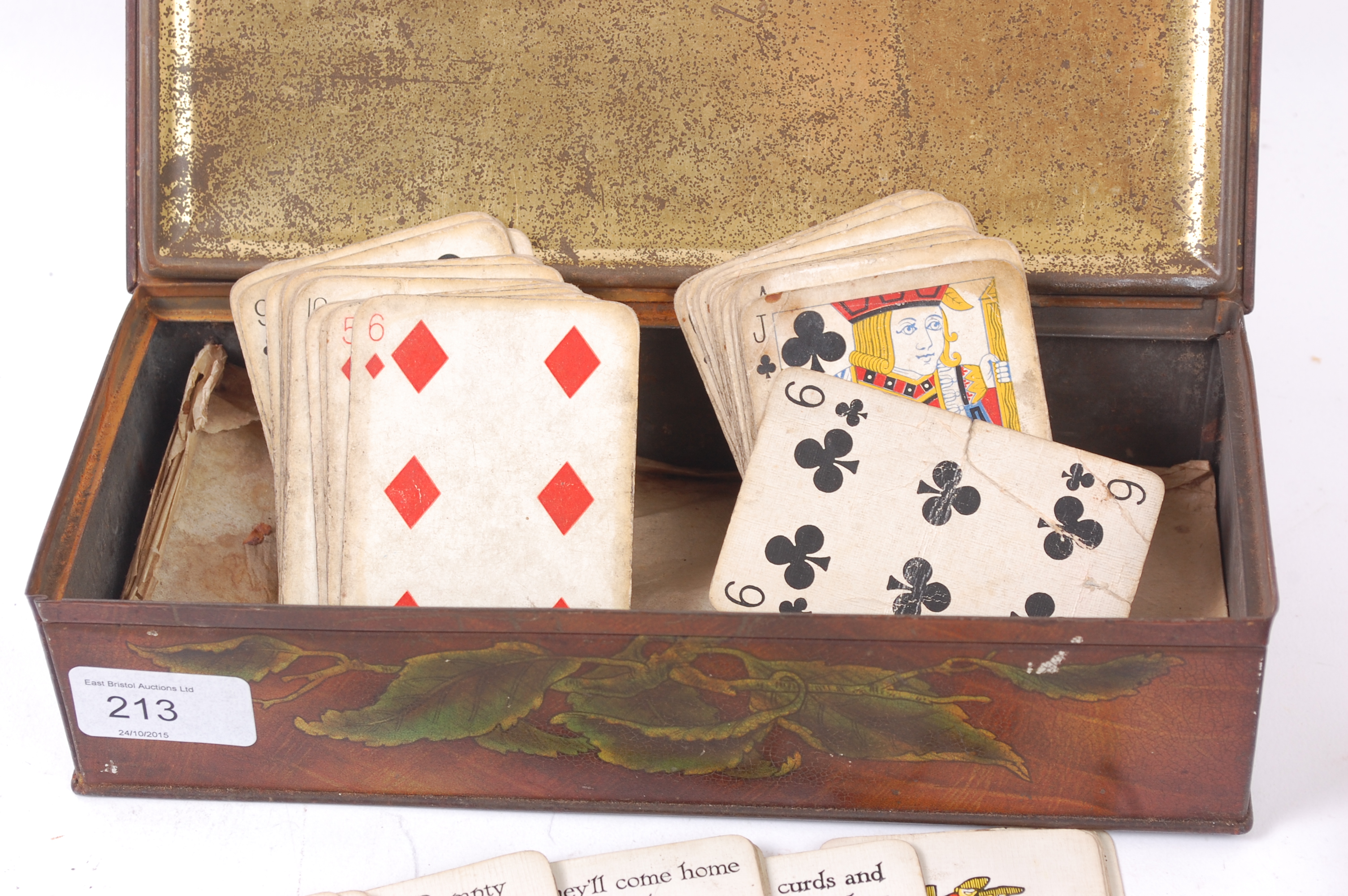 CARD GAMES; A small but good collection of assorted vintage card games, - Image 3 of 4