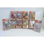 TRANSFORMERS; A collection of 10x Japanese issue Henkei Transformers action figures.