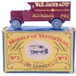 LESNEY MODELS OF YESTERYEAR; An original diecast model Lesney Models Of Yesteryear No.