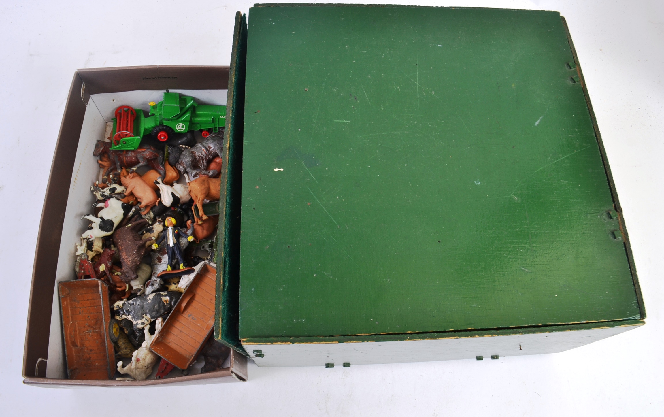 LEAD FIGURES; A selection of vintage assorted Britains lead and plastic (and other makes ) figures,