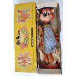 PELHAM PUPPET; An original vintage Jinks Pelham Puppet character - based on a Hanna Barbera cartoon.