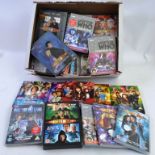 DOCTOR WHO; A box of assorted Doctor Who DVD's - mostly boxsets, but also some singles.