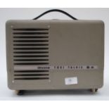 A retro Toei talkie 8mm projector ( Dixons ) with power unit and leads,