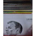 A large private collection of vinyl LP records approx 80 all by Frank Sinatra.