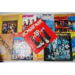 A collection of Showaddywaddy records to include Red Star, Bright Lights and Greatest Hits Etc.