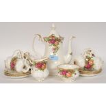 A Royal Albert Old Country Roses six set