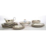 A Royal Doulton part dinner service in t