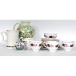 A Royal Vale part tea service along with