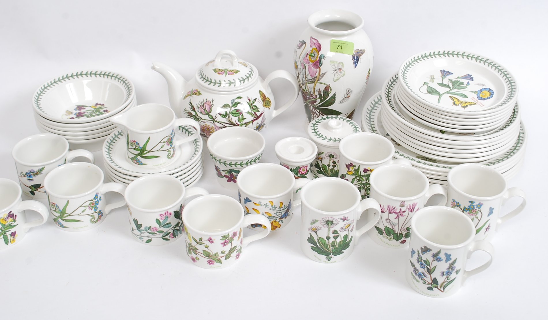 A collection of Portmeirion Botanic garden items to include part dinner / tea service to include - Image 2 of 3