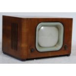 An original vintage 1948 - 1950 Pye 9" B18T vintage television, in original wooden case.