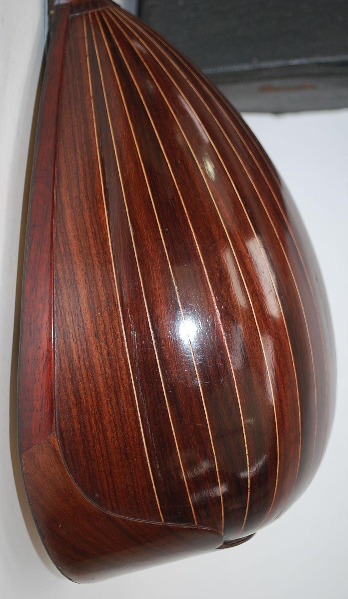 An early 20th century pear shaped bowl back mandolin ( Musical Instrument )  impressed mark - Image 3 of 6