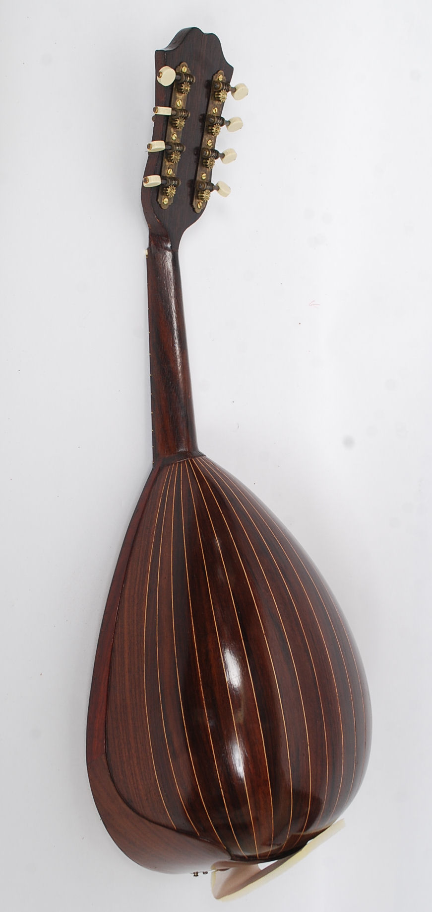 An early 20th century pear shaped bowl back mandolin ( Musical Instrument )  impressed mark - Image 5 of 6