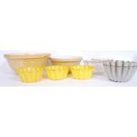 A collection of kitchenalia to include masons bowls,