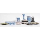 A collection of Wedgwood jasperware item