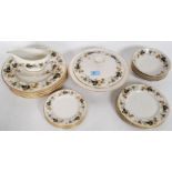A Royal Doulton part dinner service in t