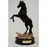 CANCARA THE BLACK HORSE : Beswick large