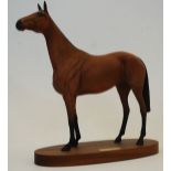 RED RUM : A Royal Doulton figure of the