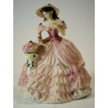 ROSE BLOSSOM : Coalport figurine CW375 L