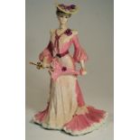 LADY CAROLINE : Coalport figurine from t