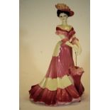 LADY CHARLOTTE : Coalport figurine from