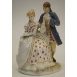THE TRYST : A Royal Worcester figurine C