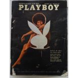 A vintage issue of Playboy magazine - Pornographic Erotic interest.