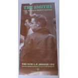 THE SMITHS - The Smiths 1987 promo poster for 'The World Won't Listen'.