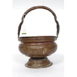 A 19th century Venetian copper bucket  h