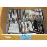 A collection of CDs, mainly classical.