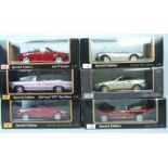 Maisto Special Edition, 1:18 scale, six boxed sports cars, (6).