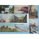 Approximately 300 topographical postcards, UK and foreign.