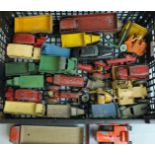 A quantity of Dinky toys, mainly commercial vehicles c1950, all play-worn.