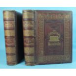 The Imperial Shakspere, ed: Charles Knight, 2 vols, engr plts, red mor gt, fo, nd.