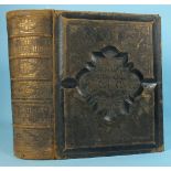 An American Bible "The Pictorial Bible", col plts, mor gt, 4to, Philip J Fleming & Co., Pittsburgh &