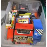 Twenty-nine boxed diecasts of racing cars and seven Michael Schumaker models, (boxed), (36).