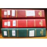 An unmounted mint collection of Great British decimal issues in three binders, with issues to