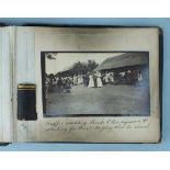 South African interest: a small album of photographs c1902 including eleven of a "Kaffir Wedding",