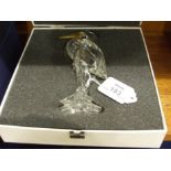 A Swarovski figure "Stork" boxed.