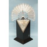 A Swarovski silver crystal limited edition figure "The Peacock" 08641/10000, with certificate in