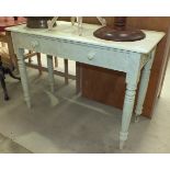 A late-Victorian mahogany dressing table, the mirrored superstructure above a shaped marble top