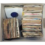 A large collection of approximately 500 45RPM records, mainly late-1950's/60's.