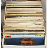 A collection of approximately 200 LP records, mainly 1950's/60's.