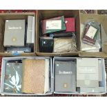 A large all-world accumulation of stamps and FDCs in albums and on leaves, including Great