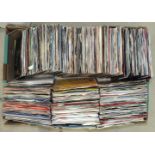 A large collection of more than 1000 LP and 45RPM records, mainly 1970's/80's/90's.