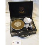 Sale Item:    GREEN PIXIE GRIPPA GRAMOPHONE   Vat Status:   No Vat   Buyers Premium:  This lot is