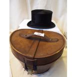 Sale Item:    CASED TOP HAT TRESS & CO LONDON   Vat Status:   No Vat   Buyers Premium:  This lot is